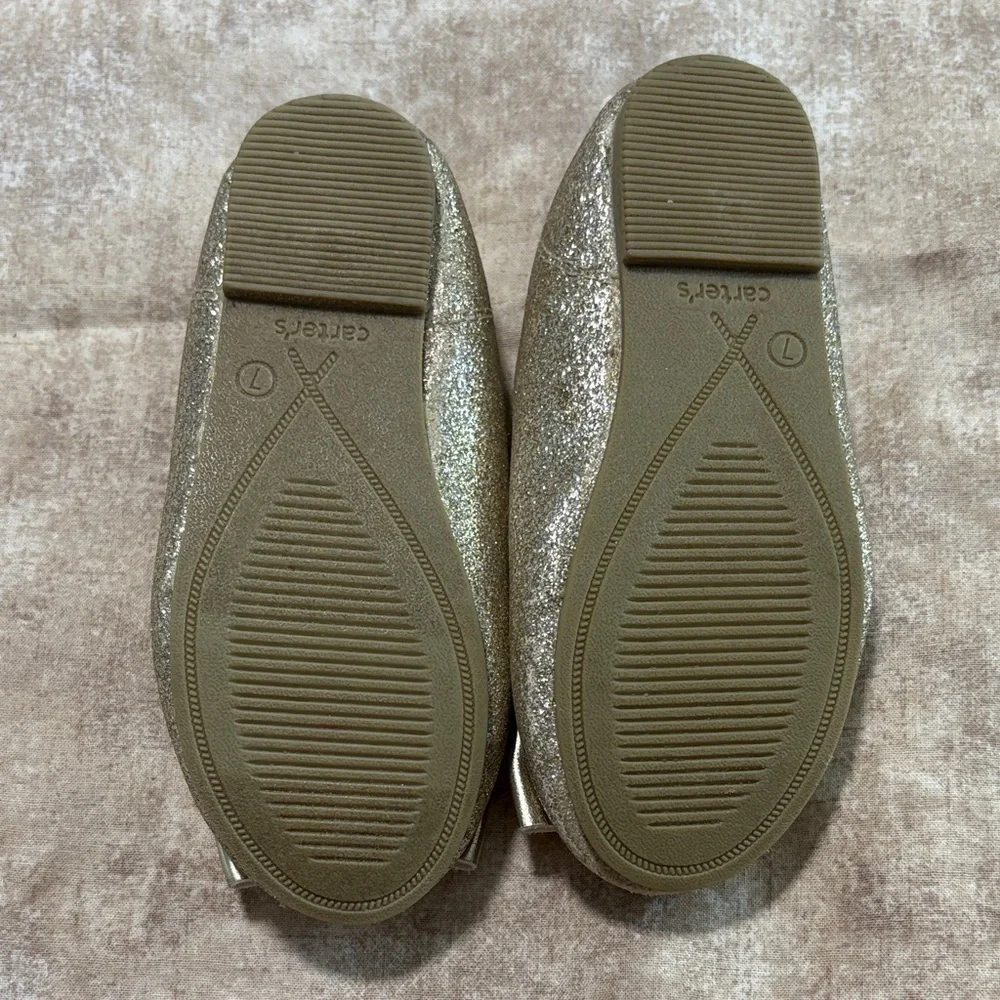Carter's Sparkly Gold Kids Dress Shoes